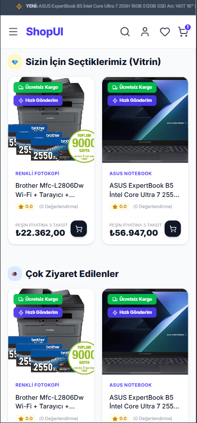 Alışveriş Sitesi Scripti - 10